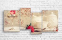 Картина ArtDesign Strawberry Fruit Dessert 164x78cm (E-10092)