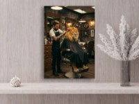 Картина ArtDesign Style Lesson from the King of the Jungle 45x64cm (FJ-10015)