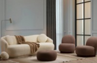 Canapea Trendy Ancona Cream 225x98x76cm GTR003205 imaginea #3 — magazin online Desire.md