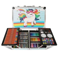 Set de desen pentru copii 4Play Creativity Blue 145pcs imaginea #5 — magazin online Desire.md