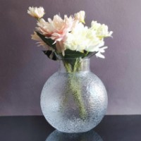 Vaza Casa Masa Frosted Bubble 22x10cm (BB664-1) imaginea #2 — magazin online Desire.md