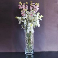 Vaza Casa Masa Frosted Cylinder 35x13cm (BB672-35) imaginea #2 — magazin online Desire.md