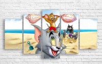 Pictură ArtDesign Tom and Jerry 150x80cm (DM-10078)