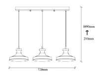Люстра Trendy Berceste 182VINTAGE-S1 72x109x22cm GTR002701 фото №2 — интернет-магазин Desire.md