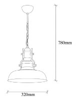 Люстра Trendy Berceste 200-S 32x78x32cm GTR002674 фото №2 — интернет-магазин Desire.md