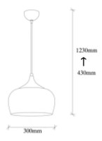 Люстра Trendy Berceste 212-S 30x123x30cm GTR002683 фото №2 — интернет-магазин Desire.md