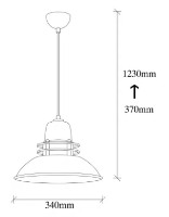 Люстра Trendy Berceste 226-S 34x123x34cm GTR002680 фото №2 — интернет-магазин Desire.md