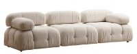 Canapea Trendy Bubble L1-O1-1R Cream 95x75x288cm GTR003227 imaginea #6 — magazin online Desire.md