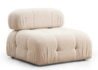 Canapea Trendy Bubble L1-O1-1R Cream 95x75x288cm GTR003227 imaginea #3 — magazin online Desire.md