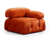 Canapea Trendy Bubble L1-O1-1R Orange 95x75x288cm GTR003228 imaginea #4 — magazin online Desire.md