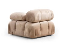 Canapea Trendy Bubble L1-O1-1R Cream 95x75x288cm GTR003229 imaginea #2 — magazin online Desire.md