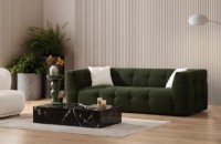 Canapea Trendy Cady Green 100x235x72cm GTR003234 imaginea #2 — magazin online Desire.md