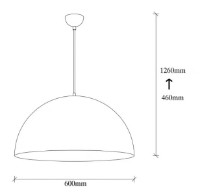 Люстра Trendy Berceste 236-S 60x126x60cm GTR002703 фото №2 — интернет-магазин Desire.md
