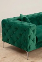 Canapea Trendy Como Green 90x73x237cm GTR003238 imaginea #3 — magazin online Desire.md