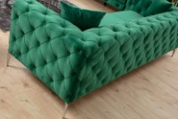 Canapea Trendy Como Green 90x73x237cm GTR003238 imaginea #4 — magazin online Desire.md