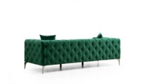 Canapea Trendy Como Green 90x73x237cm GTR003238 imaginea #6 — magazin online Desire.md