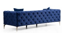 Canapea Trendy Como Navy Blue 90x73x237cm GTR003240 imaginea #6 — magazin online Desire.md