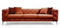 Canapea Trendy Como Orange 90x73x237cm GTR003241 imaginea #2 — magazin online Desire.md