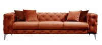 Canapea Trendy Como Orange 90x73x237cm GTR003241 imaginea #5 — magazin online Desire.md