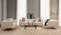 Canapea Trendy Como Ecru 197x90x73cm GTR003138 imaginea #2 — magazin online Desire.md
