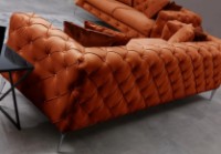 Canapea Trendy Como Orange 197x90x73cm GTR003142 imaginea #2 — magazin online Desire.md