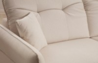 Canapea Trendy Costor White 100x230x96cm GTR003244 imaginea #3 — magazin online Desire.md