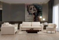 Canapea Trendy Crin Cream 97x215x73cm GTR003283 imaginea #2 — magazin online Desire.md