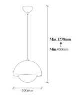 Люстра Trendy Camgoz 11029 30x108x30cm GTR002455 фото №3 — интернет-магазин Desire.md