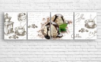 Pictură ArtDesign Two scoops of ice cream 200x60cm (E-10256)
