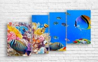Pictură ArtDesign Underwater world 155x85cm (F-10199)