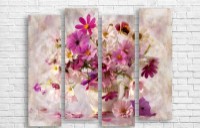 Pictură ArtDesign Vase with flowers 108х90cm (C-10036)