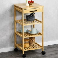 Etajeră Kesper Bamboo (25819) imaginea #4 — magazin online Desire.md