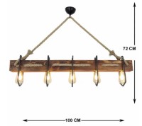 Люстра Trendy Demir 3 100x72x16cm GTR002498 фото №2 — интернет-магазин Desire.md