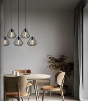 Люстра Trendy Diamant 704-5S1 93x117x93cm GTR002706 фото №3 — интернет-магазин Desire.md