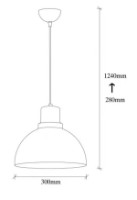 Люстра Trendy Dodo 2666 30x124x30cm GTR002735 фото №2 — интернет-магазин Desire.md