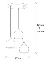 Люстра Trendy Dodo 6277 46x124x46cm GTR002766 фото №2 — интернет-магазин Desire.md