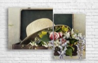 Pictură ArtDesign Vintage and hat 121x80cm (R-10271)