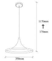 Люстра Trendy Elmas 3531 35x117x35cm GTR002566 фото №2 — интернет-магазин Desire.md