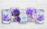 Pictură ArtDesign Violets 180x69cm (C-10297)