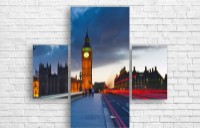 Pictură ArtDesign Walking around the city at night 112х100cm (B-10142)