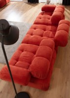 Canapea Trendy Doblo L1-O1-1R Red 100x300x80cm GTR003248 imaginea #2 — magazin online Desire.md