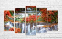 Pictură ArtDesign Waterfall 140х80cm (F-10077)