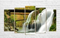 Pictură ArtDesign Waterfall 140х80cm (F-10078)