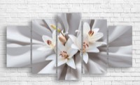 Pictură ArtDesign White lily 150x80cm (C-10354)