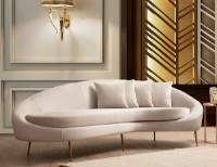 Canapea Trendy Eses Right Beige 120x85x255cm GTR003260