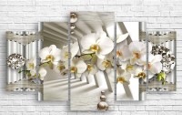 Pictură ArtDesign White orchid 165x95cm (C-10168)
