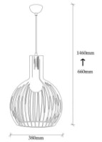 Люстра Trendy Fellini MR-756 38x146x38cm GTR002389 фото №2 — интернет-магазин Desire.md