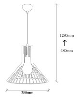 Люстра Trendy Fellini MR-757 38x128x38cm GTR002382 фото №2 — интернет-магазин Desire.md