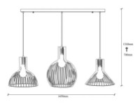 Люстра Trendy Fellini MR-768 38x158x145cm GTR002404 фото №2 — интернет-магазин Desire.md