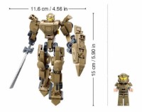 Set de construcție Sluban Exosuit: Robot 2in1 233pcs (6938242962364) imaginea #4 — magazin online Desire.md
